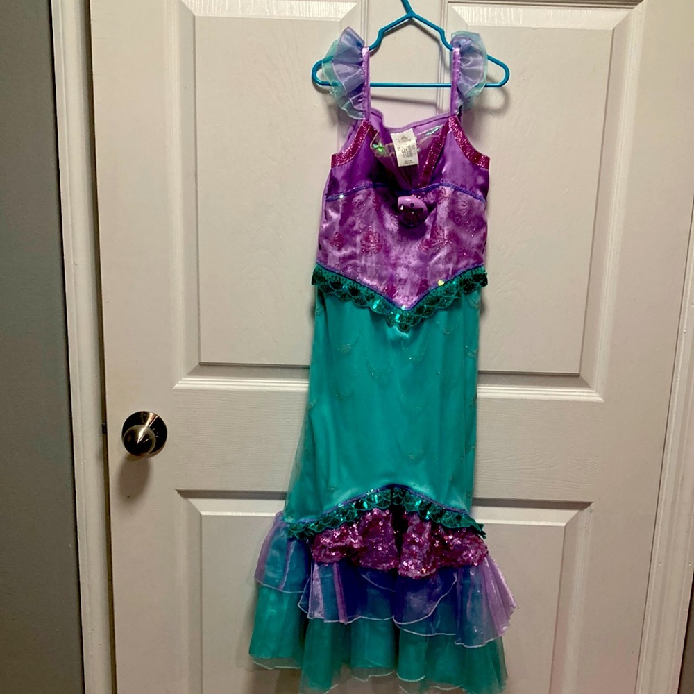 Disney Little Mermaid Dress size 7/8